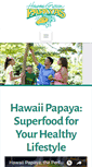 Mobile Screenshot of hawaiipapaya.com